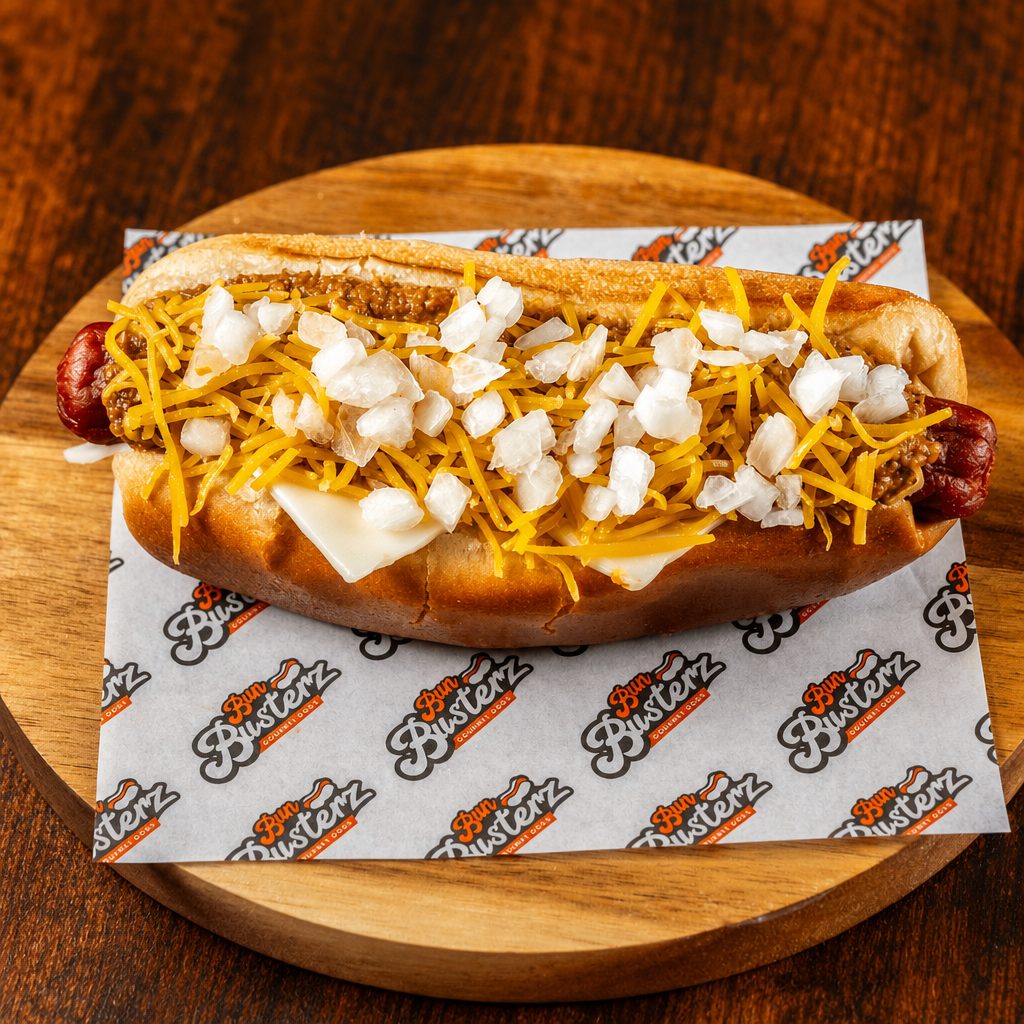 Chili Cheese Dog.